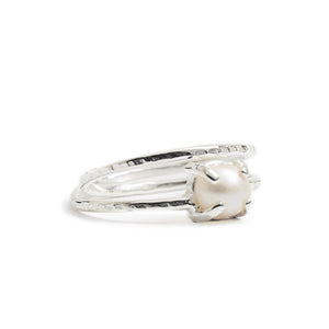 
                  
                    Load image into Gallery viewer, Ring Boho Pearl silver
                  
                