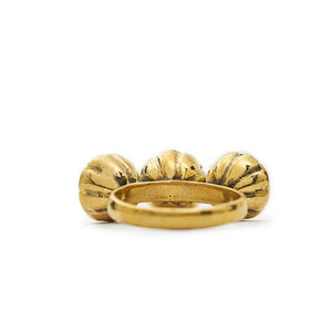 
                  
                    Load image into Gallery viewer, Ring Bunga Flower Gold Back
                  
                