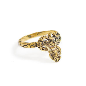 
                  
                    Load image into Gallery viewer, Ring King Cobra Gold
                  
                