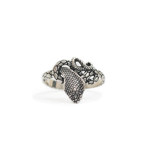
                  
                    Load image into Gallery viewer, Ring King Cobra Silver 925 Front
                  
                