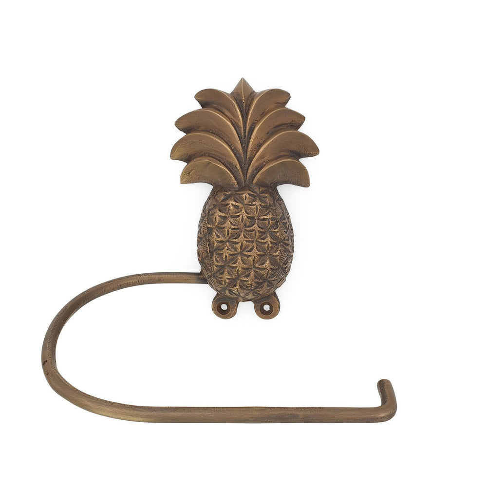
                  
                    Load image into Gallery viewer, Brass Tissue Holder Pineapple antique gold
                  
                