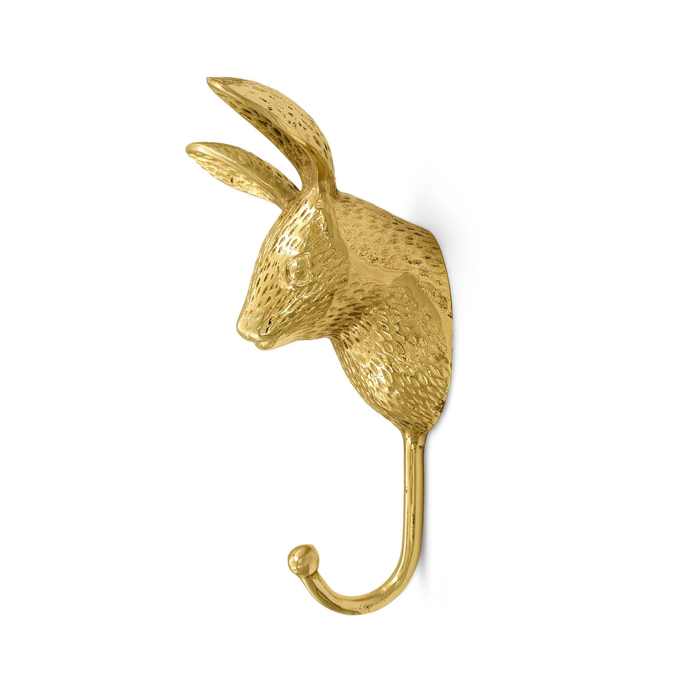
                  
                    Load image into Gallery viewer, Brass Hook Rabbit
                  
                