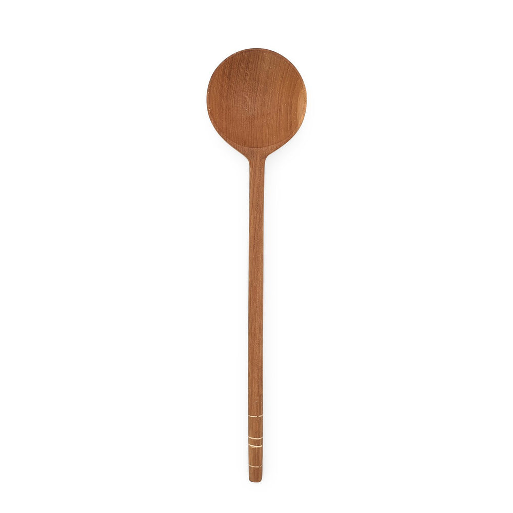 Wooden Tableware Minimalist set of Rounded Spoons