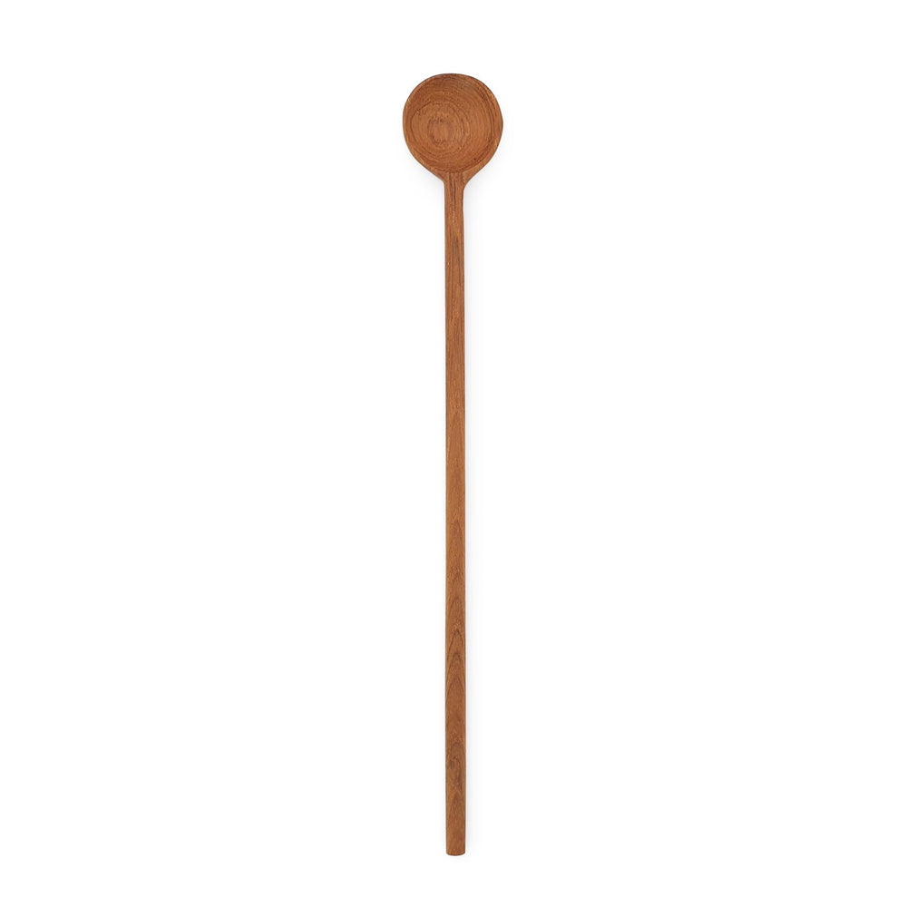 Wooden Tableware Set of Long Minimalist Spoons