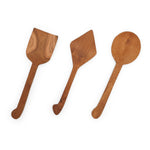 Wooden spoons flat
