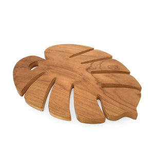 
                  
                    Load image into Gallery viewer, Wooden trivet monstera L
                  
                