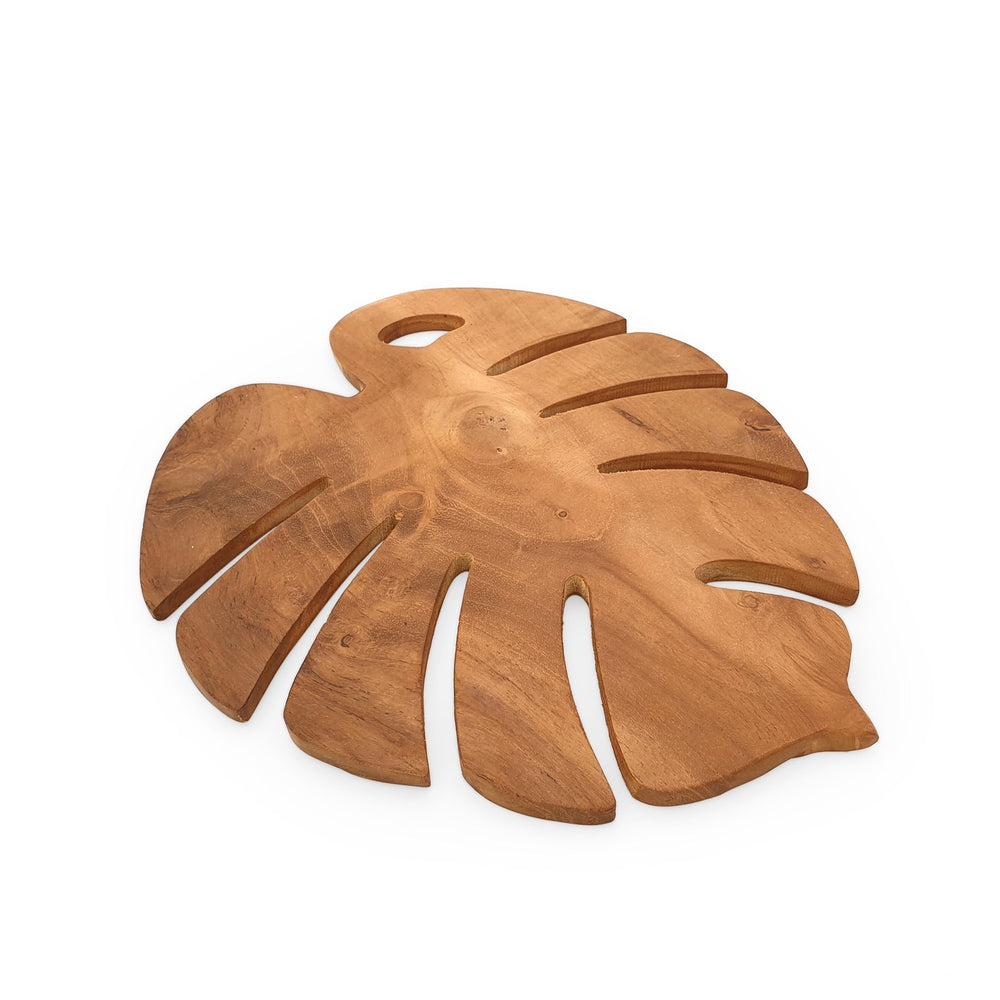 
                  
                    Load image into Gallery viewer, Wooden trivet monstera S
                  
                