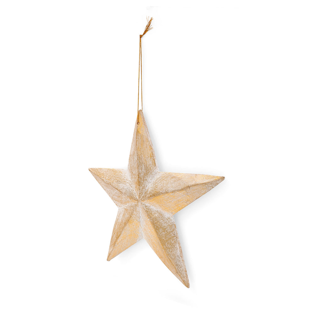 Wooden Christmas Ornament Giant Star