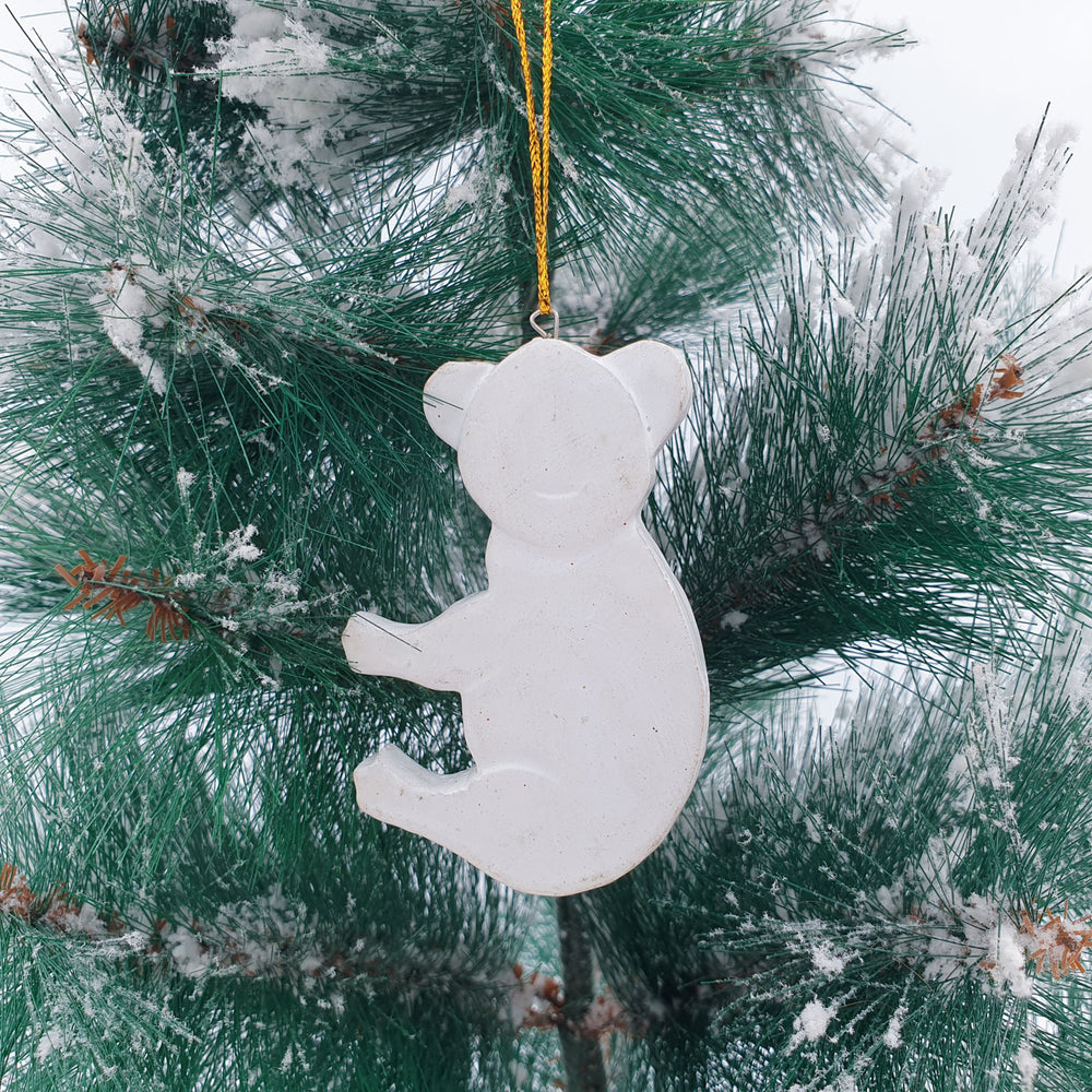 Wooden Christmas Ornament Koala