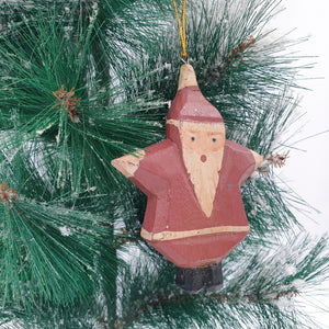 
                  
                    Load image into Gallery viewer, Wooden Christmas Ornaments Vintage Santa
                  
                