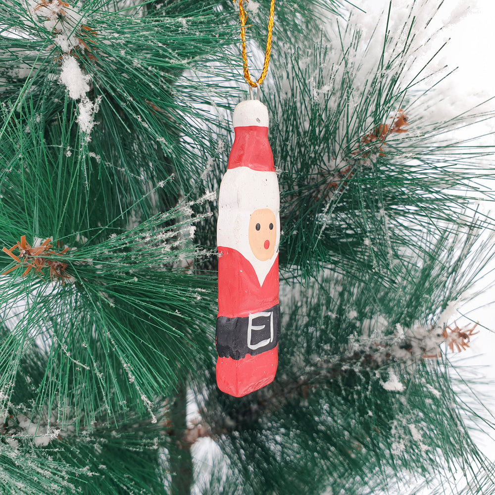 
                  
                    Load image into Gallery viewer, Wooden Christmas Ornaments Miniature Santa
                  
                