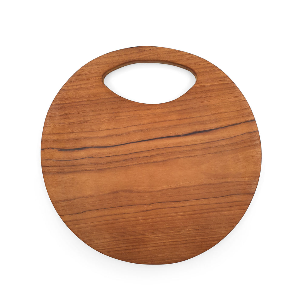 Wooden Cutting Board Minimalist Round