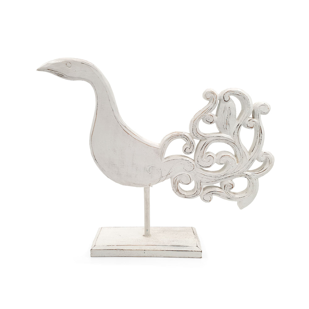 Wooden Decorative Paradise Bird