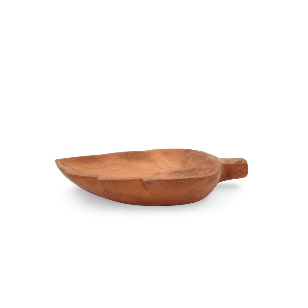 
                  
                    Load image into Gallery viewer, Wooden Plate Bowl Leaf
                  
                