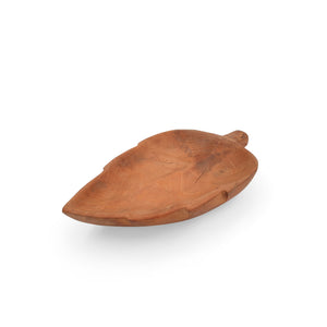 
                  
                    Load image into Gallery viewer, Wooden Plate Bowl Leaf
                  
                