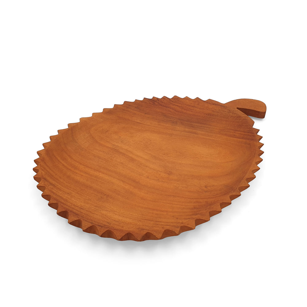 Wooden Plate Durian