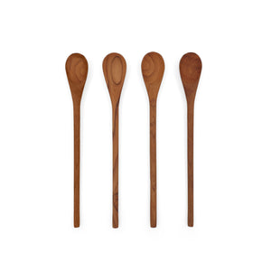 
                  
                    Load image into Gallery viewer, Wooden Tableware Set of Long Simple Spoons
                  
                