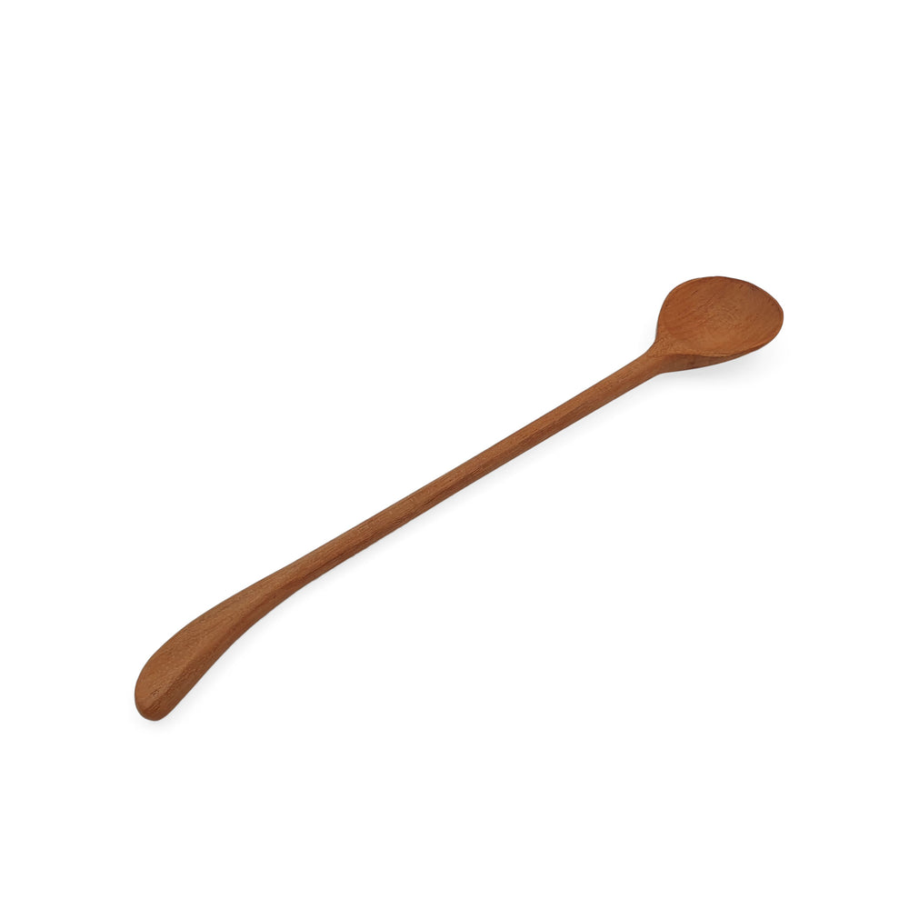 
                  
                    Load image into Gallery viewer, Wooden Tableware Set of Long Smoothie Spoons
                  
                