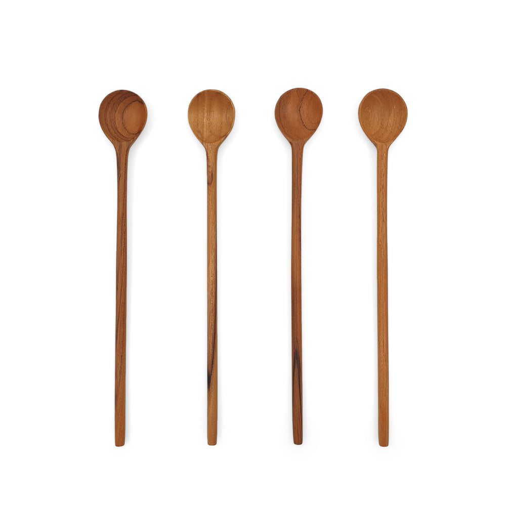 Wooden Tableware Set of Minimalist Spoons