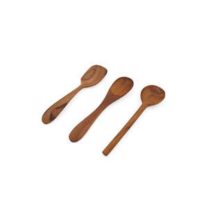 
                  
                    Load image into Gallery viewer, Wooden Tableware set of Spice Mini Spoons
                  
                