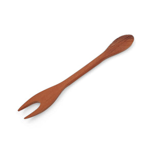 
                  
                    Load image into Gallery viewer, Wooden Tableware Natural Fork Leaf set of 3
                  
                