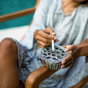 
                  
                    Load image into Gallery viewer, Ashtray Lotus Seed Pod
                  
                