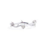 bracelet cherry flower branch silver