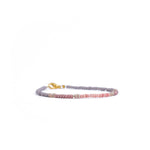 bracelet colorful beads pink