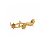 bracelet lotus branch gold