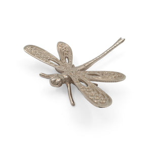 
                  
                    Load image into Gallery viewer, Brass Figurine Dragonfly Silver
                  
                