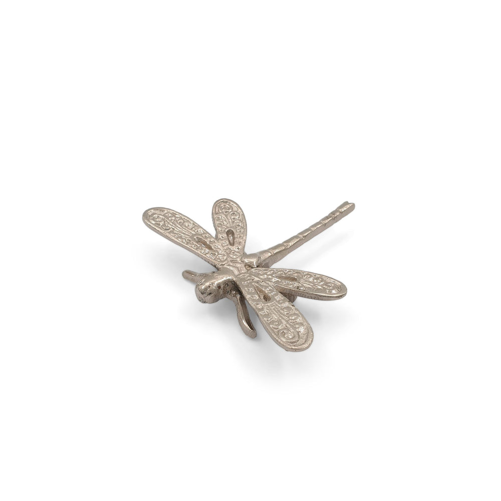 
                  
                    Load image into Gallery viewer, Brass Figurine Dragonfly Silver
                  
                