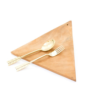 
                  
                    Load image into Gallery viewer, Wooden Cutting Board Triangle
                  
                