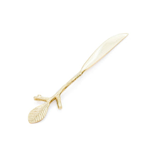 
                  
                    Load image into Gallery viewer, Cutlery Branch Leaf Gold
                  
                