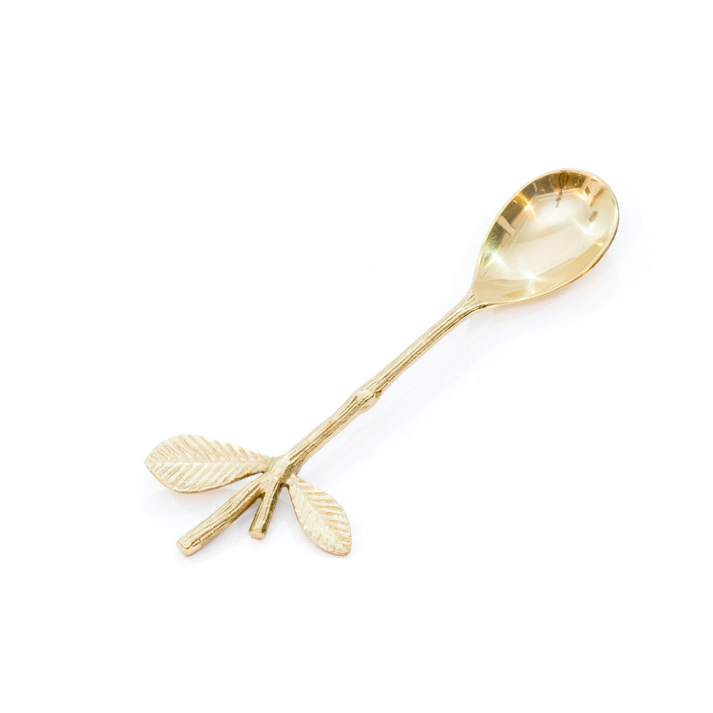 
                  
                    Load image into Gallery viewer, Cutlery Branch Leaf Gold
                  
                