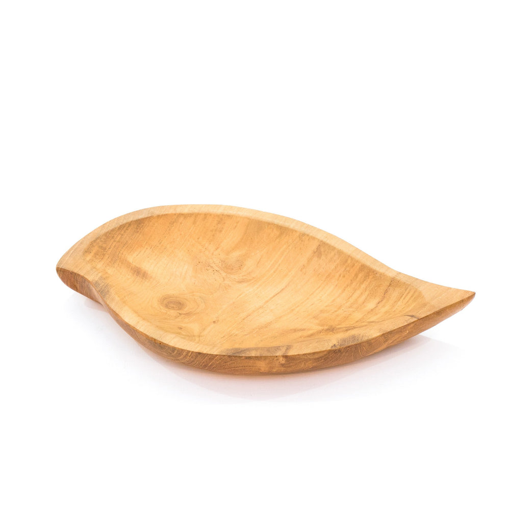 Wooden Plate Leaf