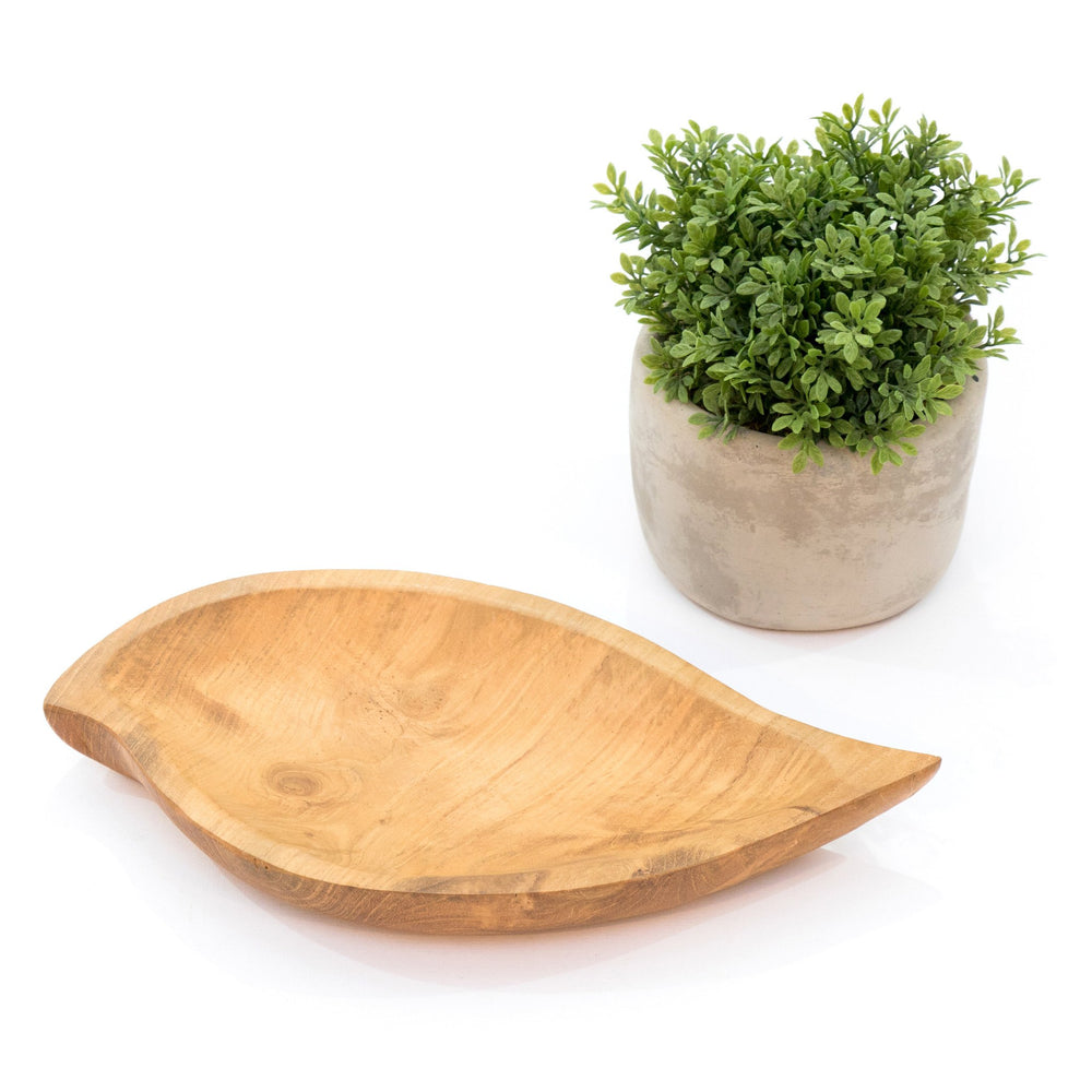 
                  
                    Load image into Gallery viewer, Wooden Plate Leaf
                  
                