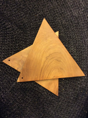 
                  
                    Load image into Gallery viewer, Wooden Cutting Board Triangle
                  
                