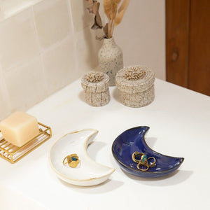 
                  
                    Load image into Gallery viewer, Ceramic Bathroom set - Moon and Stars
                  
                