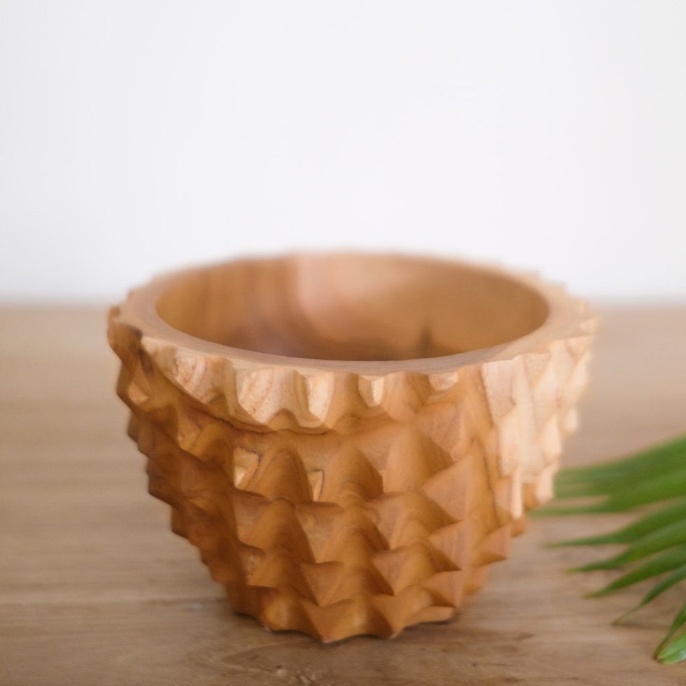 Wooden Bowl Durian