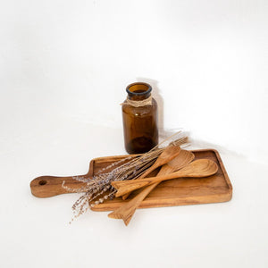 
                  
                    Load image into Gallery viewer, Wooden Cutting Board or tray Rustic with Long Handle
                  
                